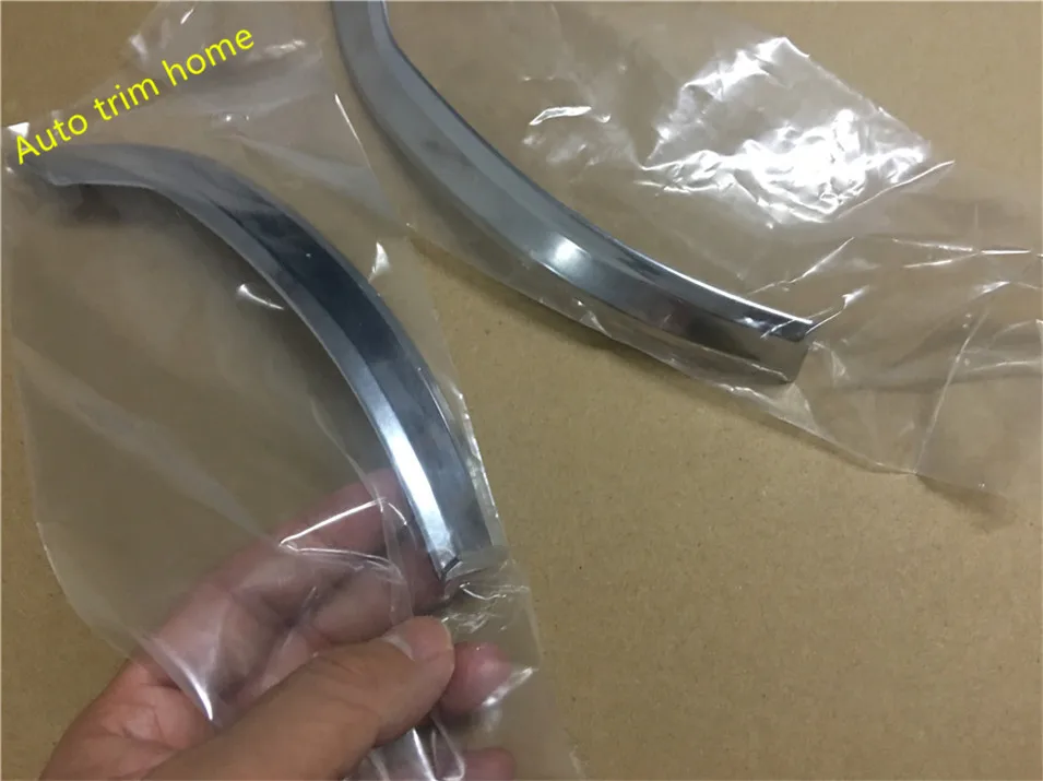 Door Rearview Mirror Anti-rub Rubbing Edge Strip Cover Trim Fit For Skoda Octavia MK3 A7 2015 - 2018 Chrome Accessories Exterior