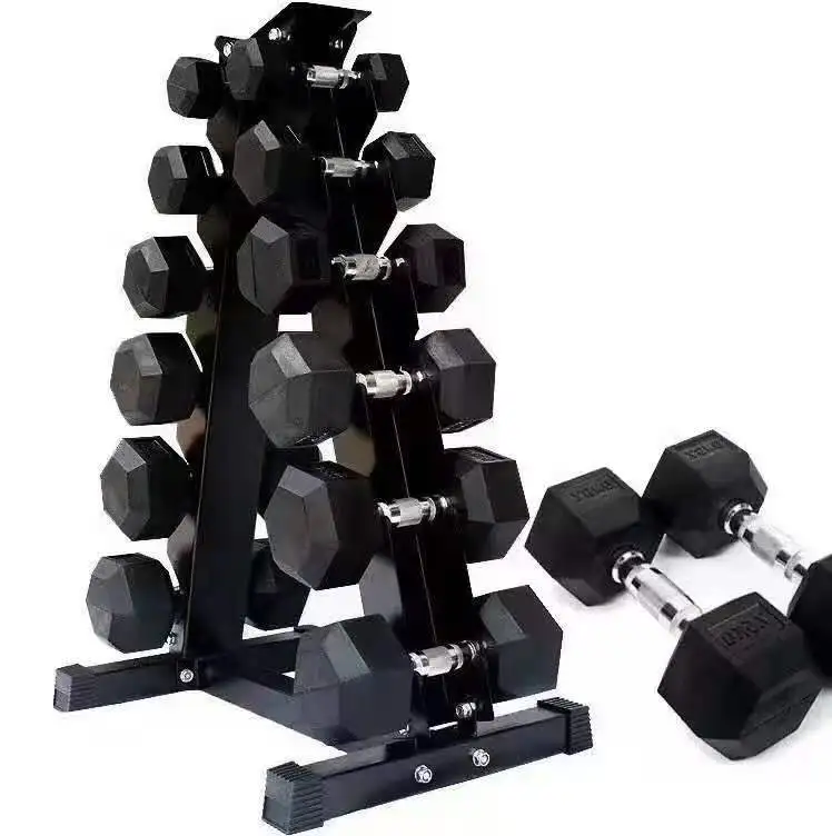 Adjustable Hexagonal Dumbbell with Glue to Make Exercise Arm Media and Fitness, Manufacturer Directly Supplies