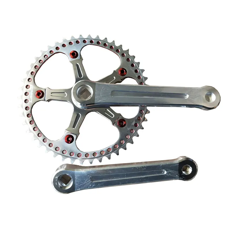 AliExpress TAOZIK LASCO 46T 170mm Aluminum Alloy Hollow CNC Single Speed Fixed Gear Bicycle Crankset Chainwheel