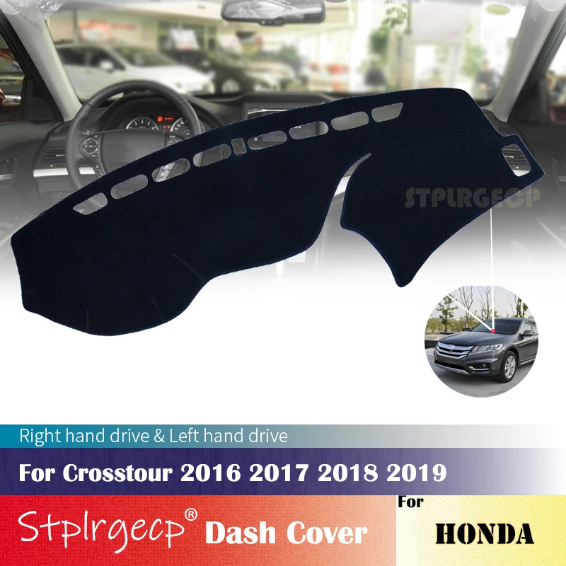 

Для Honda Crosstour 2016 2017 2018 2019 Противоскользящий чехол для приборной панели защитная накладка автомобильные аксессуары коврик от солнца