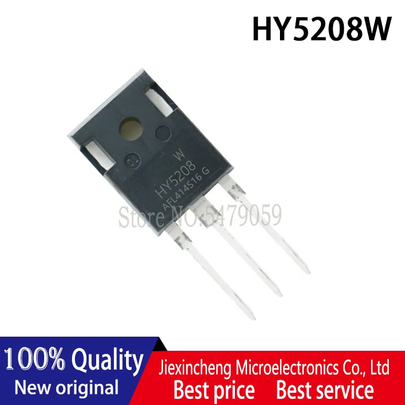 10PCS HY5208W HY5208 TO247 80V 320A MOSFET Replace IRFP4368 100%New original