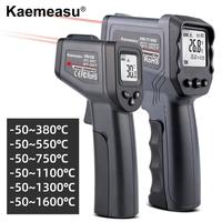 -50~1600 Degree Handheld Pyrometer Digital Infrared Thermometer Non-Contact Laser LCD Display IR Temperature Gun Instruments