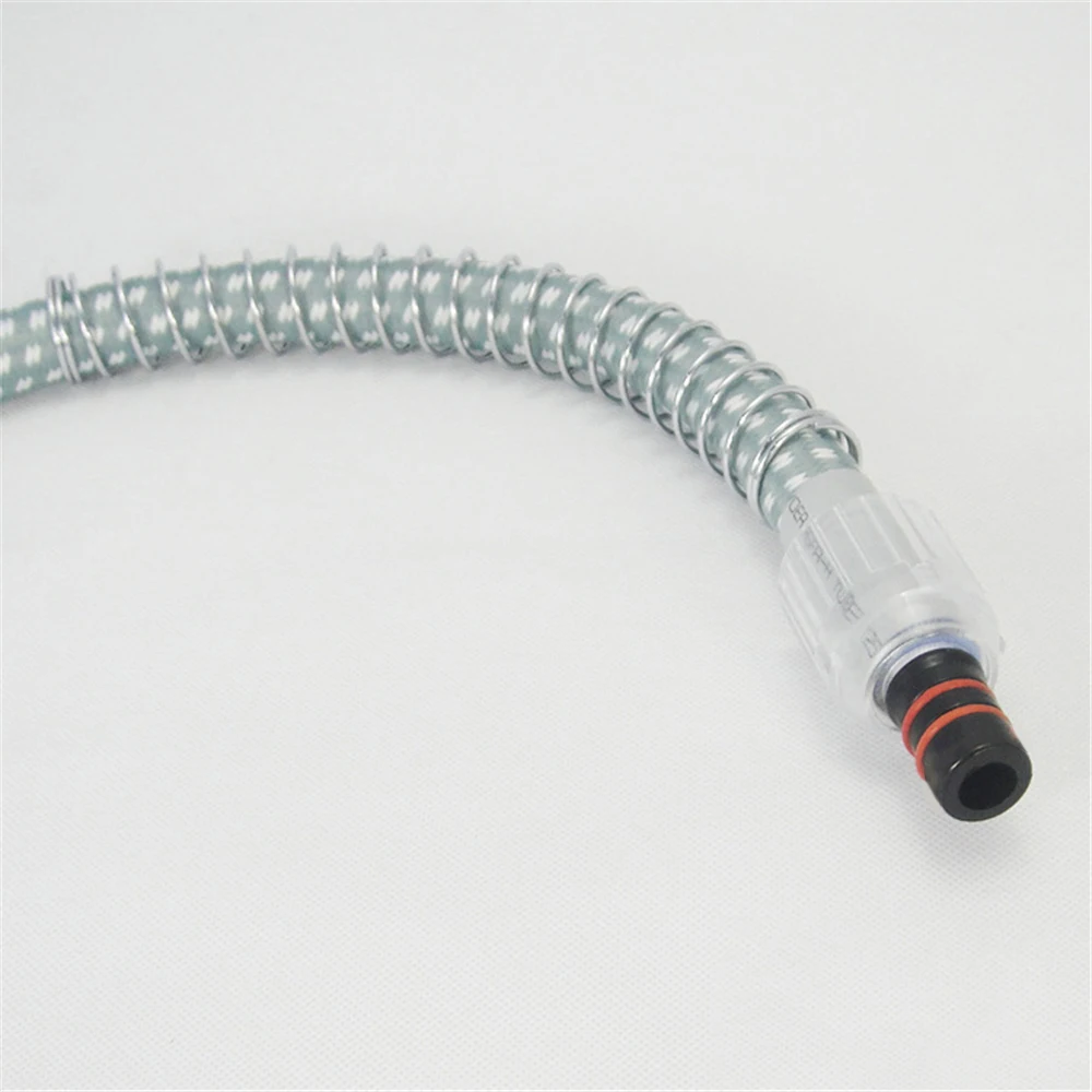 Universal with Brush Spray Steam Pipe  Length 1.6m Garment Steamer PVC Garment Steamer Hose Guide Hose Replacement Parts