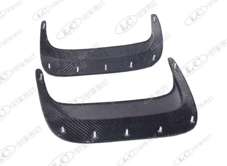 Fit for  Porsche 997 911 Carbon fiber tail cover air outlet rear sub panel air intake hood / air intake hole trim / surround