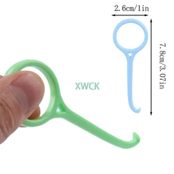 1/6PCS Dental Removal Hook Tool Plastic Orthodontic Aligner Remove Invisible Removable Braces Clear Aligner Oral Care