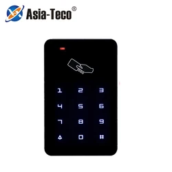 T6C Standalone Access Controller 13.56Mhz IC Access Control Keypad digital Touch Screen Backlight Card Reader Door Lock System