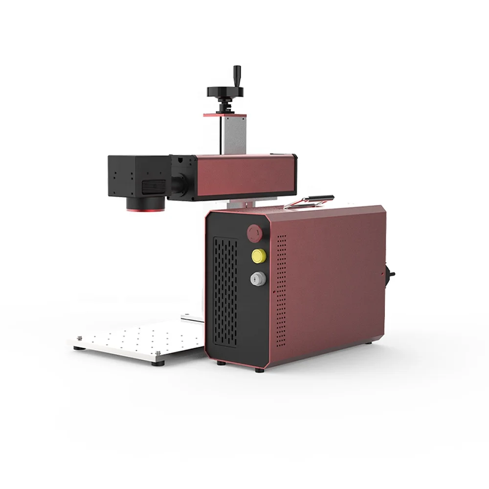 

The Best Price Wood Rubber Stamp Fiber Laser Engraving Machine Metal Laser Marking Machine 20w 30w 50w Laser Printer