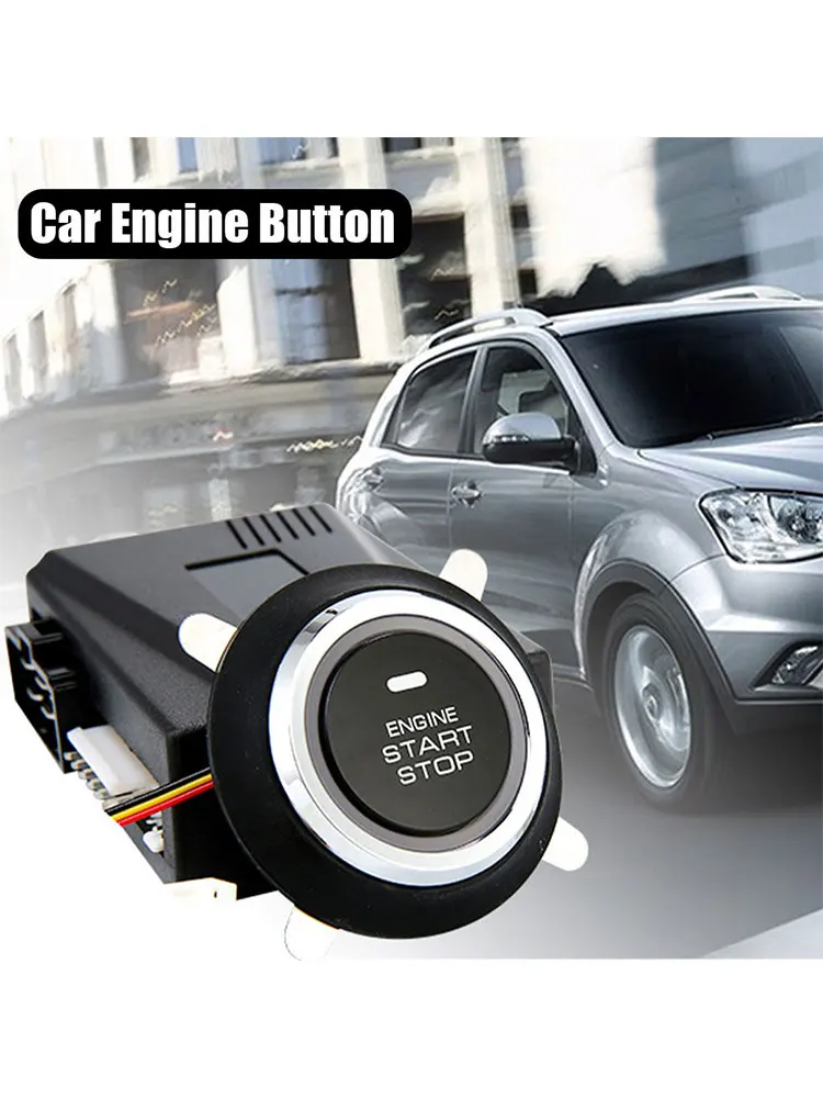 Car Engine Button Durable Portable Engine Start Stop Push Button Auto For Improving Driving Safety Dropshipping