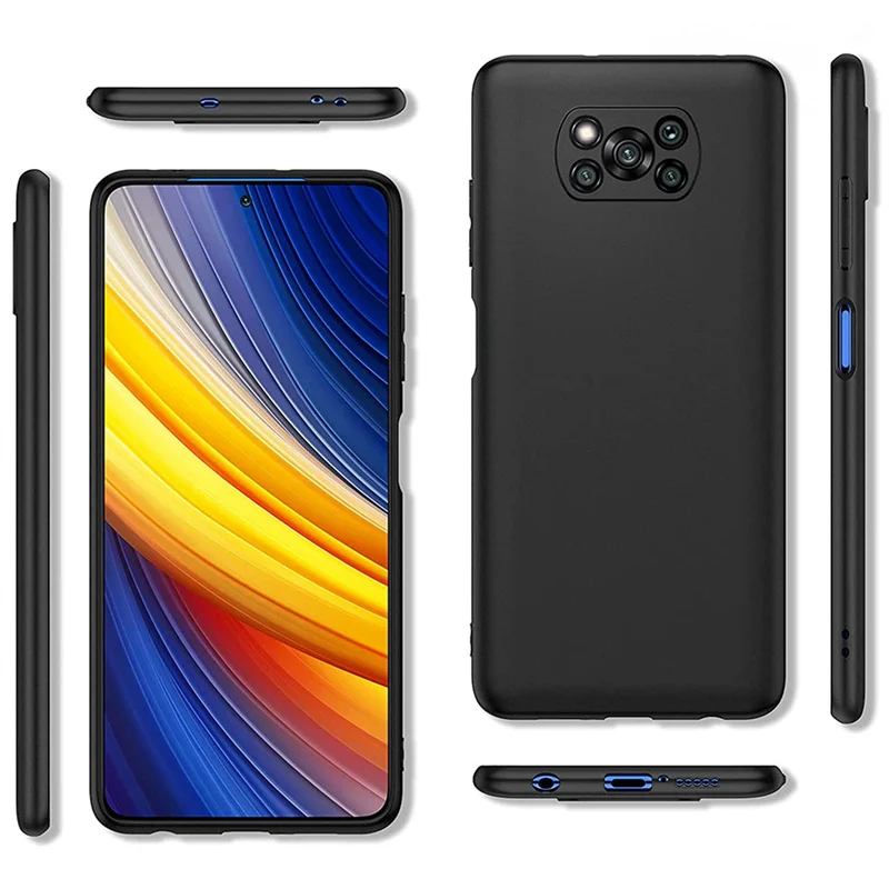 poco-x3 pro, tpu case for poco x4 gt soft anti-shock phone cases pocophone x3 nfc xiaomi poco x3 case poco x3 x4 x5 pro cover