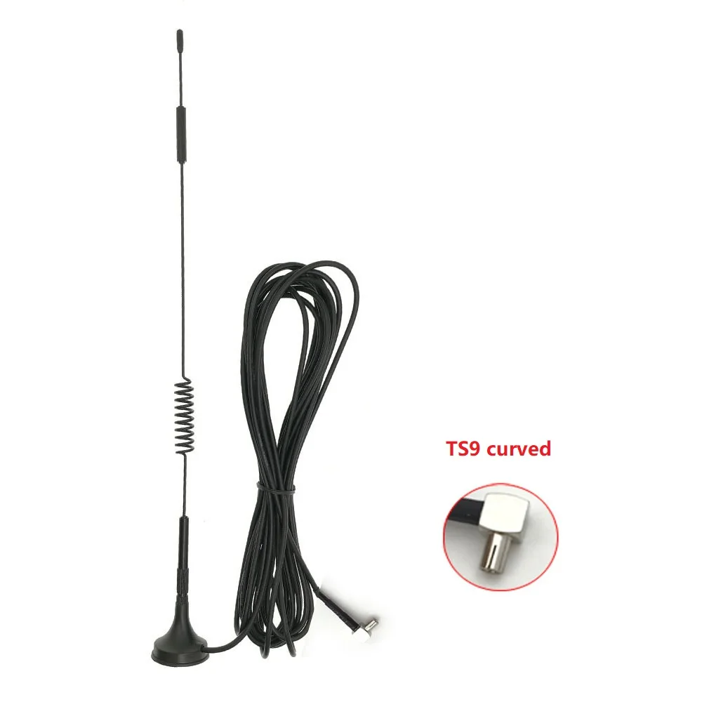 Interfaz SMA/TS9/CRC9, cable de extensión de 3m, enrutador inalámbrico, máquina expendedora no tripulada, pequeña ventosa magnética, antena 4G