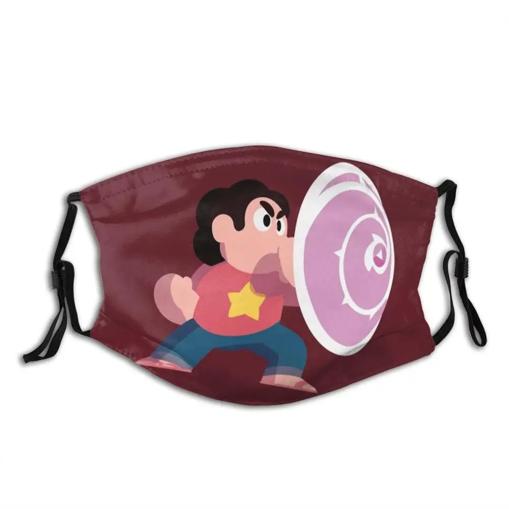 

Steven Universe With Shield Adult Kids Anti Dust Filter Diy Mask Steven Universe Su Cartoon Crystal Gem Crystal Gems Steven