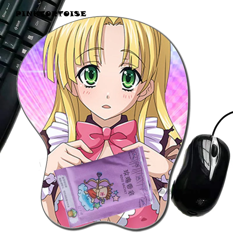 

PINKTORTOISE highschool dxd Anime asia argento Silicon anime 3D mousepad chest Mouse Pad Ergonomic Mouse Pad Mouse Pad