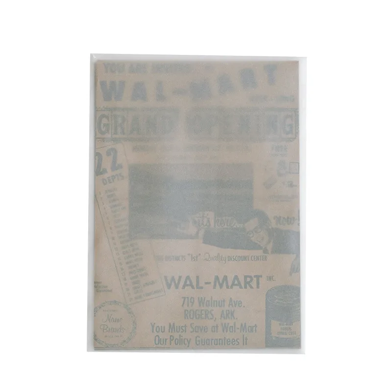 10pcs/lot Retro Vintage  Journal Set Scrapbook Material Kraft Sticky Notes Map Planner  Pack