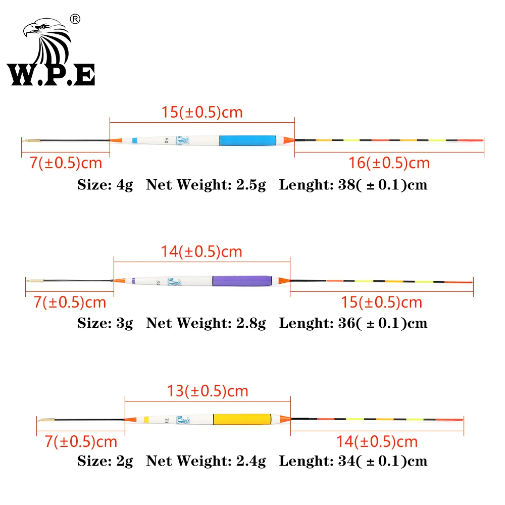 Flasher LED W.P.E para pesca nocturna – 34-38cm - imagen 5