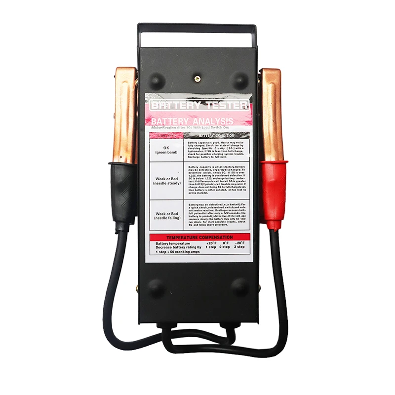 Tester di carico batteria 100A e Tester di tensione, Tester batteria auto facile da usare, funziona su camion, camper, carrelli da Golf