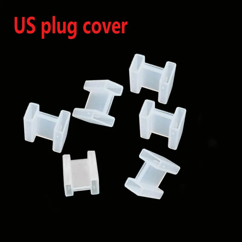 100pcs UK French EU US Power Socket Outlet Mains Plug Cover Baby Child Safety Protector Guard