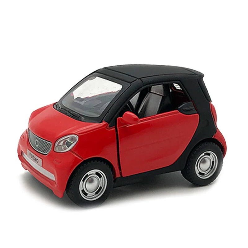 Toy Vehicles Diecast Model Cars-Toy For Children Metal Cars For Brithday Decoration Smart Fortwo