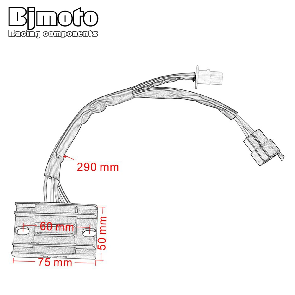 31600-KRH-D01 XR 400L 250L 125L Regulator Rectifier For Honda XR400L XR250L XR125L 2003-2012 2011 2010 2009 2008 2007 2006