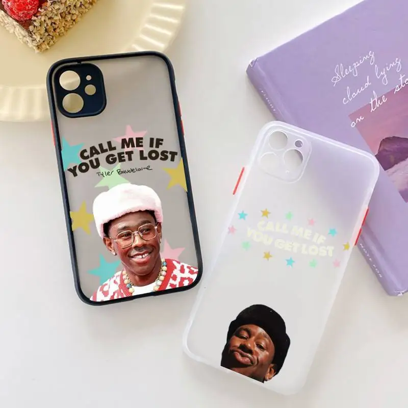 Tyler The Creator CALL ME IF YOU GET LOST Phone Case for iPhone X XR XS 7 8 Plus 11 12 13 pro MAX 13mini Translucent Case