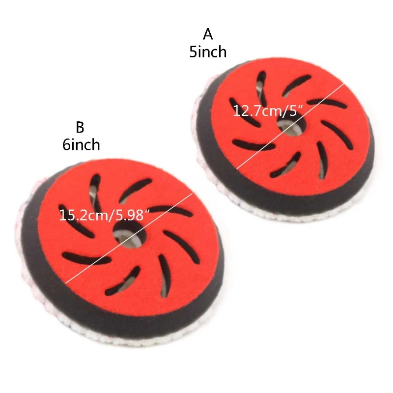 Buffing Polishing pad Wool wheel disk Polisher 5\