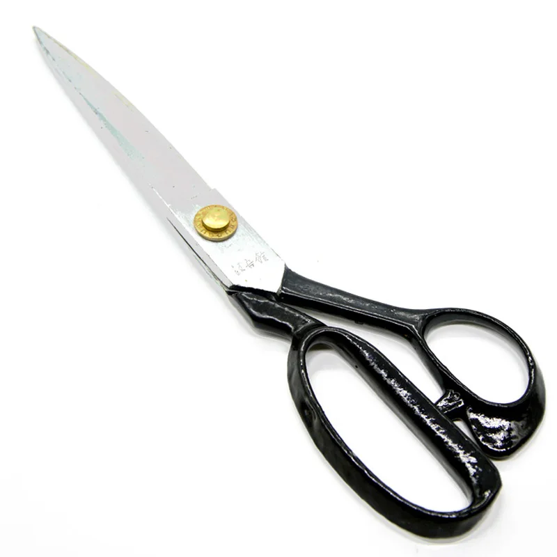 Professional Chinese Tradition Tailor Scissors 12 inch Big Household Dress Making Shear Factory Wholesale Forged Carbon Steel