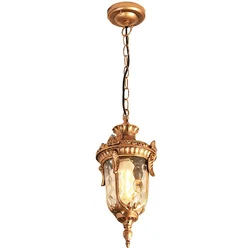 Plafonnier Suspendu en Forme de Boule de Verre Vintage, Éclairage d'Extérieur, Étanche, Ampoule en Aluminium, Idéal pour un Jardin, un Loft ou un délégations