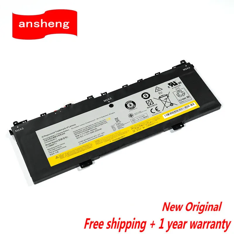 

NEW L13S6P71 Laptop Battery For Lenovo IdeaPad Yoga 2 13 Series Laptop L13S6P71 31CP469/81-2 11.1V 50Wh 4520mAh