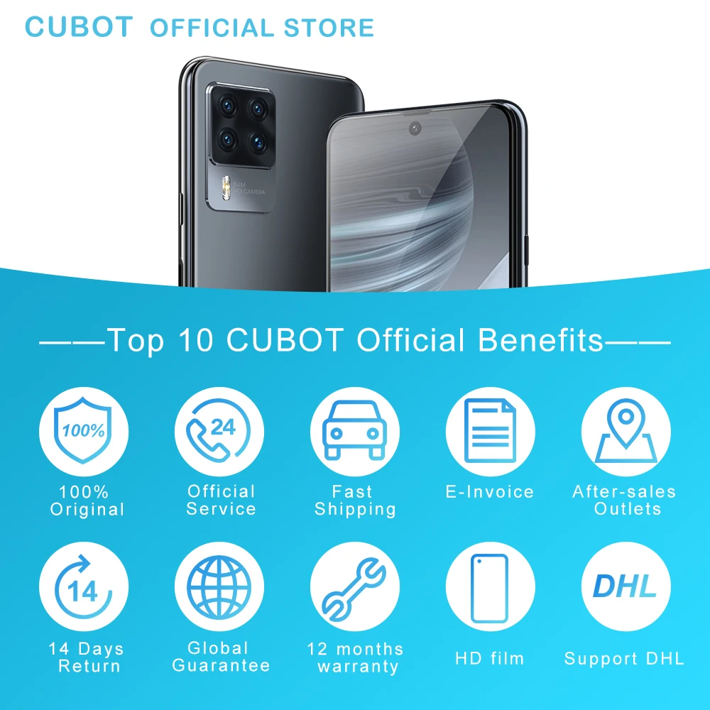 Cubot X50 Smartphone, Móviles Libres de 6.67\