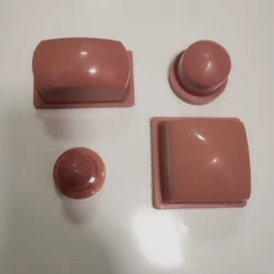 4 Pieces Silicone Material Pad Printing Rubber Head Good Quality Wholesale Price