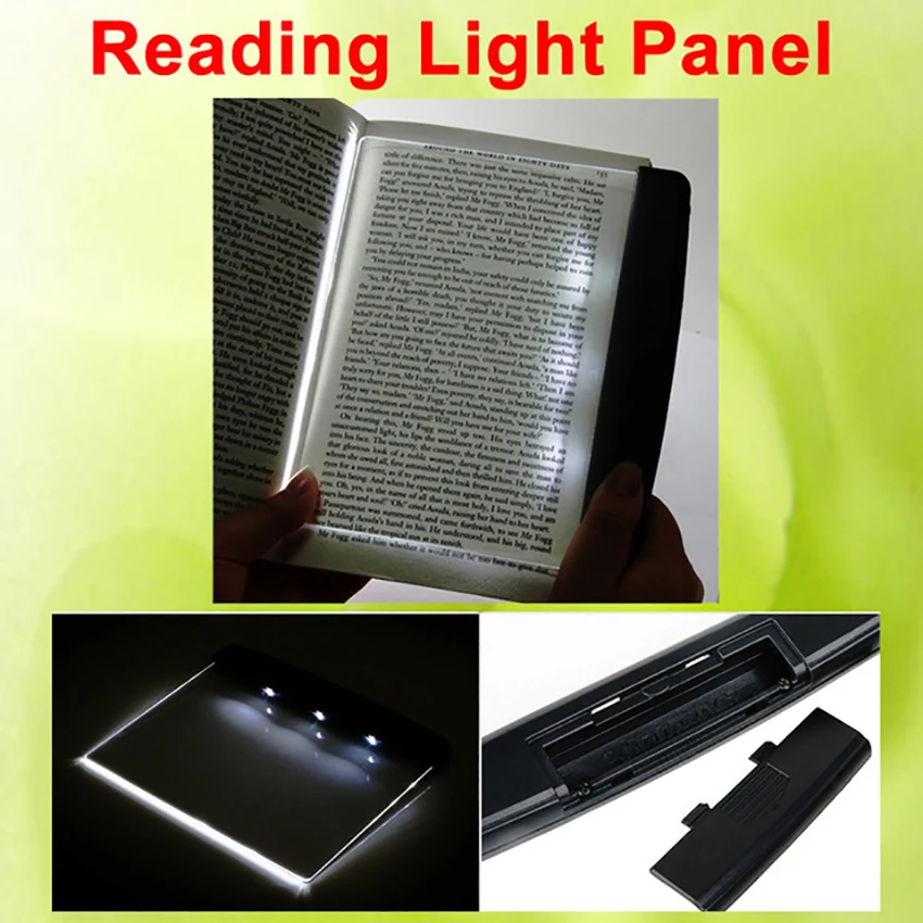 LED القراءة ضوء الليل ضوء كتاب الأسرة دراسة ضوء العين الرعاية القراءة مصباح المحمولة المرجعية ضوء للكتب في السرير