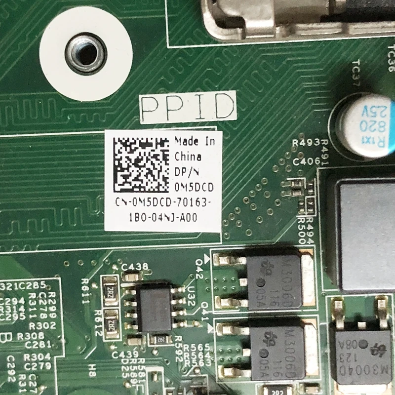 M5DCD For DELL OptiPlex 390 620 MT Motherboard MIH61R 10097-1 48.3EQ01.011 Mainboard 100%Tested Fully Work