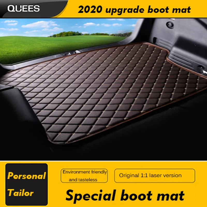 Car trunk mat for Peugeot 308CC 2009 2010 2011 2012 2013 2014 2015 2016 cargo liner carpet interior accessories cover