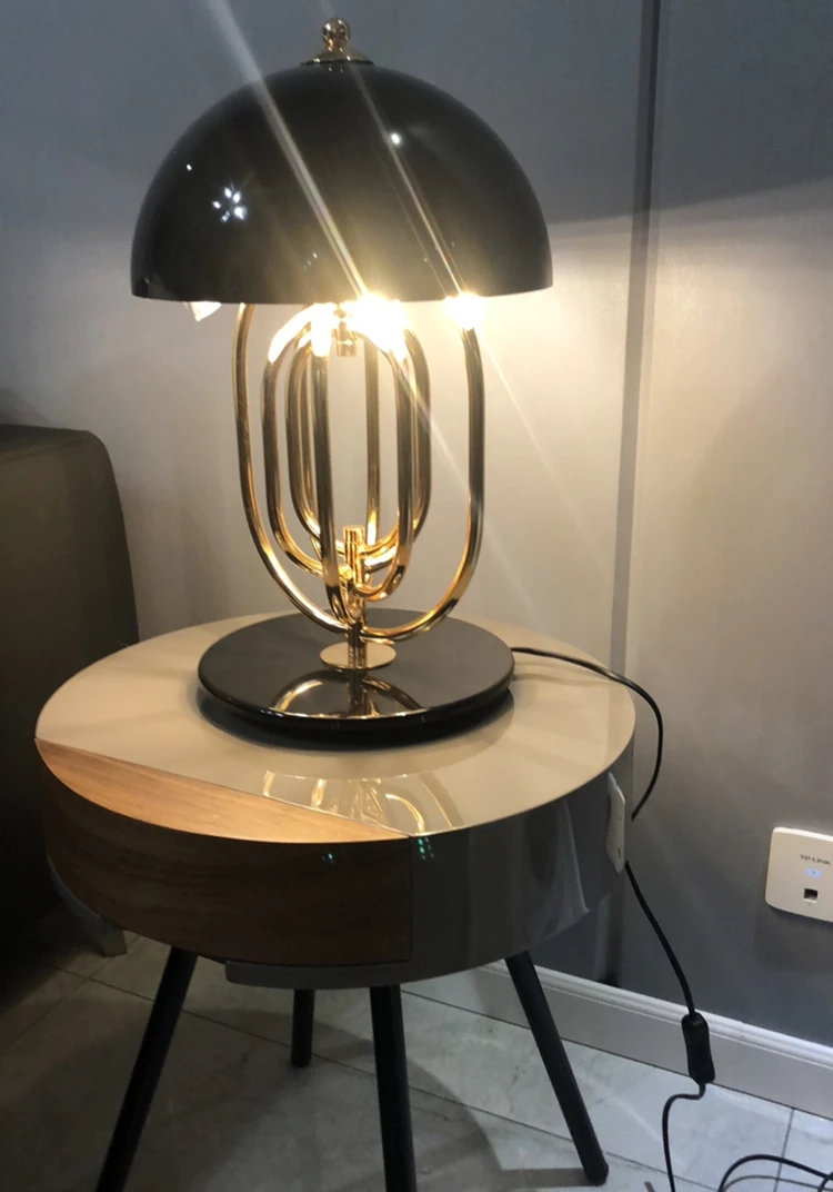 Italy Table Lamp Nordic  Reading  Light E27 Black Desk Lamp Modern Lamp  Living Room Bedroom Bedside Lamp Home Decor Fixtures