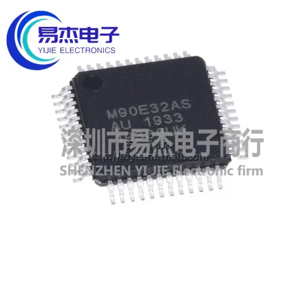 

Atm90e32as-au-r tqfp-48 m90e32as multiphase multifunctional metering IC chip