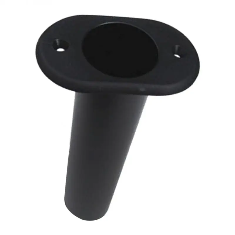 Soporte de caña de pescar de plástico, montaje empotrado de 90 grados, para barcos, Kayak