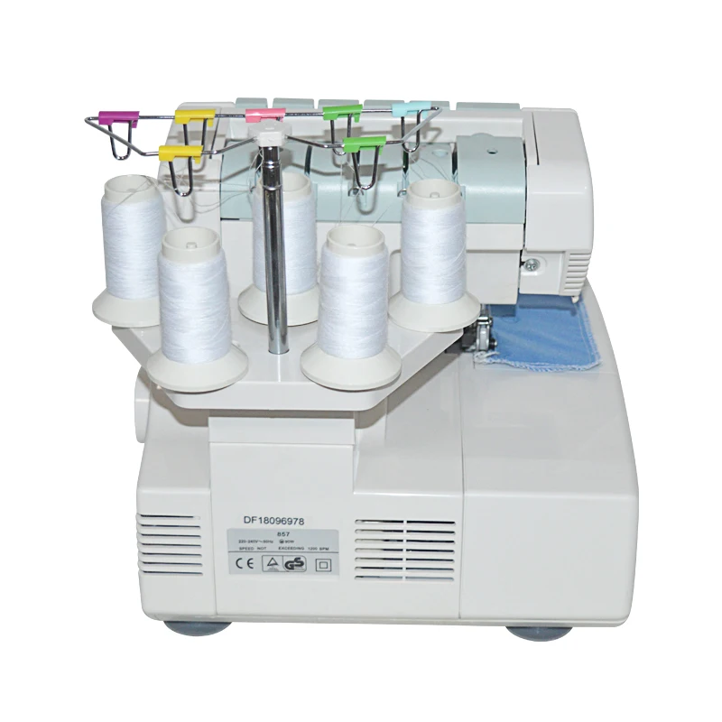 1PC Sewing Machine 855 Line Hemming Zigzag Stretch Sewing Machine 857 Overlock Machine With English Manual