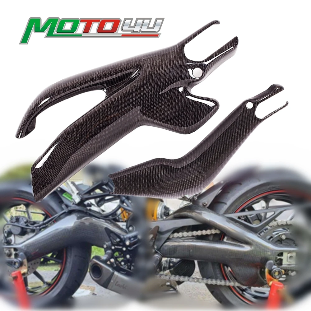 

For YAMAHA MT09 MT-09 FZ09 2013-2020 Carbon Fiber Swingarm Covers Panels Protectors Guards Motorcycle Swing Arm Covers Fairing