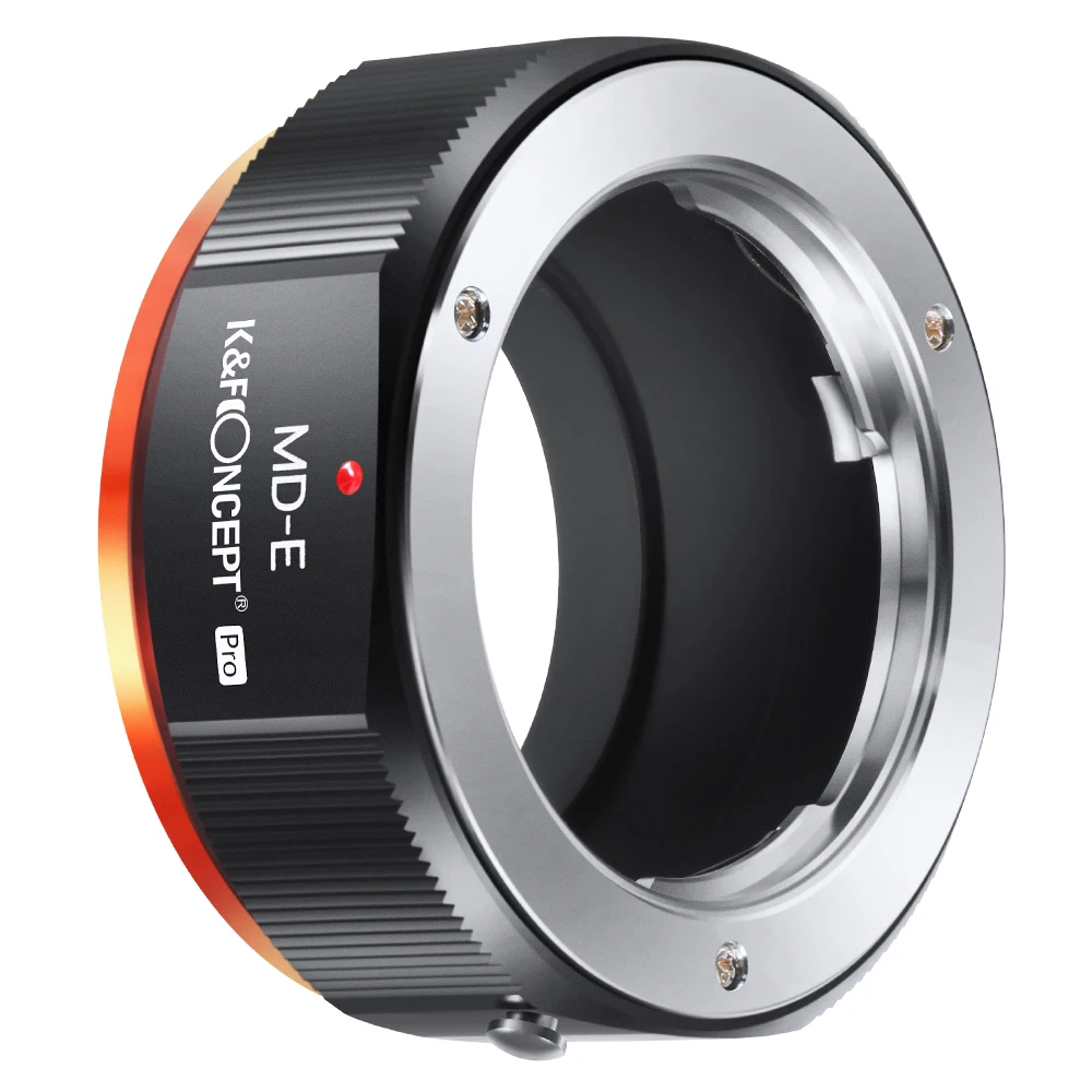 K&F Concept MD-E PRO for Minolta MD MC Mount to Sony E Mount NEX a1 ZV-E10 FX30 A7R2 A7S3 A7M4 A92 a5000 Lens Adapter