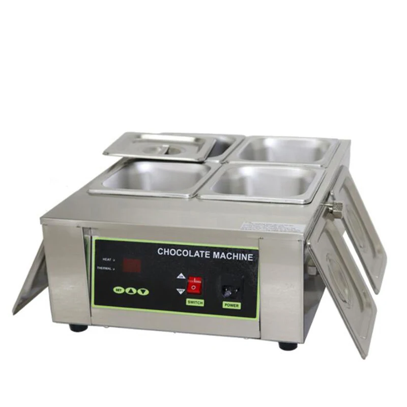 Electric Chocolate Tempering Machine Cheese Melting Machine Heater Commercial Fountain Melter Pan Warmer 220v