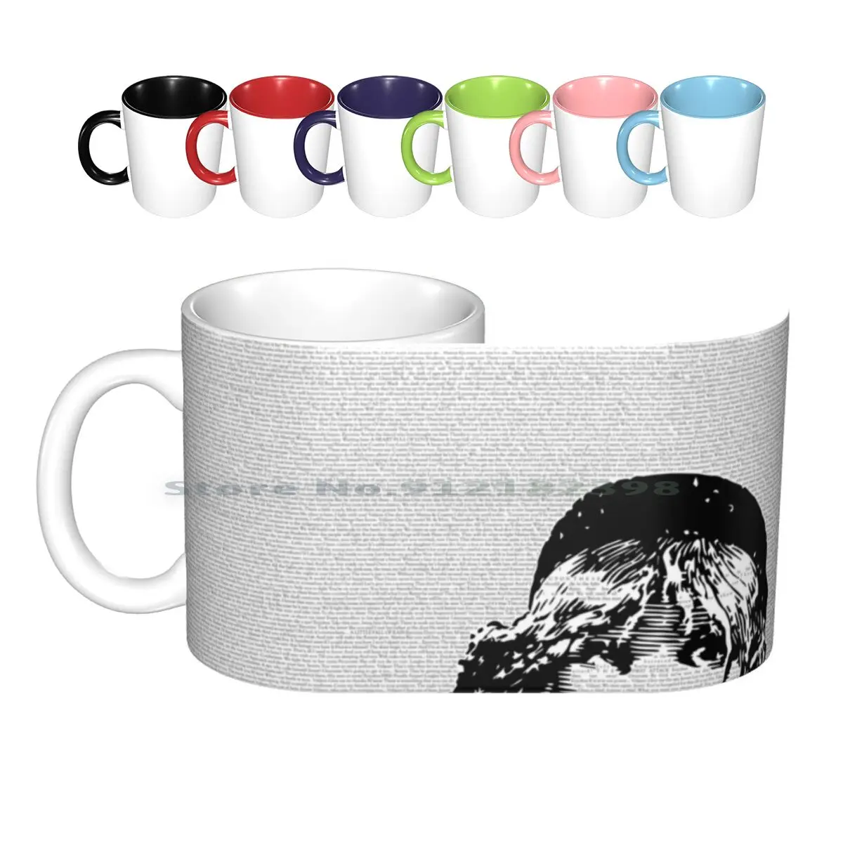 Les Miserables Musical Full Script Lyrics Ceramic Mugs Coffee Cups Milk Tea Mug Les Miserables Broadway Musical Script Lyric