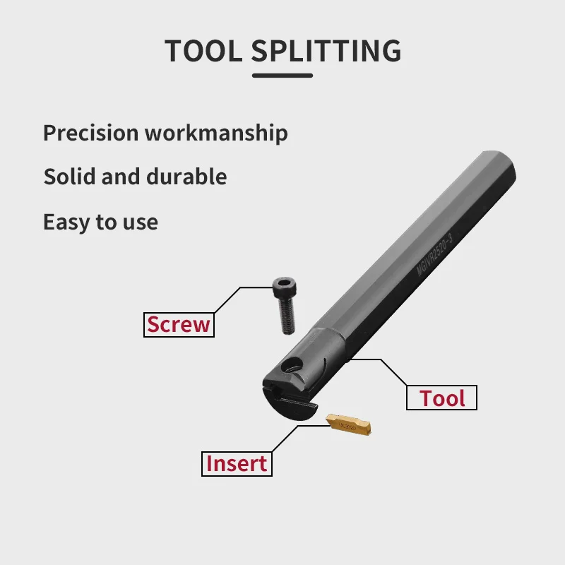 1PC MGIVR3732-2 MGIVR3732-3 Grooving Tool Holder MGMN Carbide Insert MGIVR Straight Shank Internal Turning Tool Lathe Bar