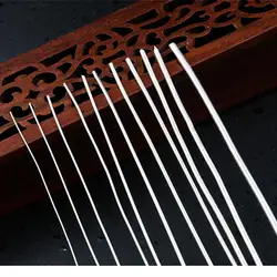 925 Sterling Silver Soft Half Hard Wires 0.3mm 0.4mm 0.5mm 0.6mm 0.7mm 0.8mm 1mm 1.2mm 1.5mm, Length 100cm