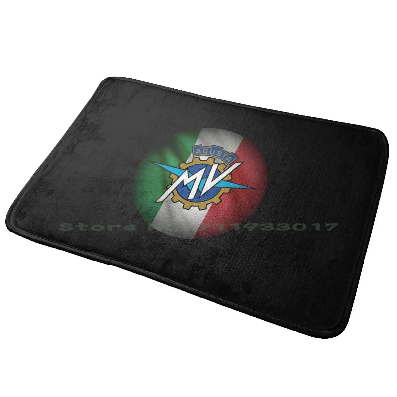 Mv Agusta Italian Flag Entrance Door Mat Bath Mat Rug Drift Car Japanese Beautiful Drift Car In Japanese Style Drive Sports Car