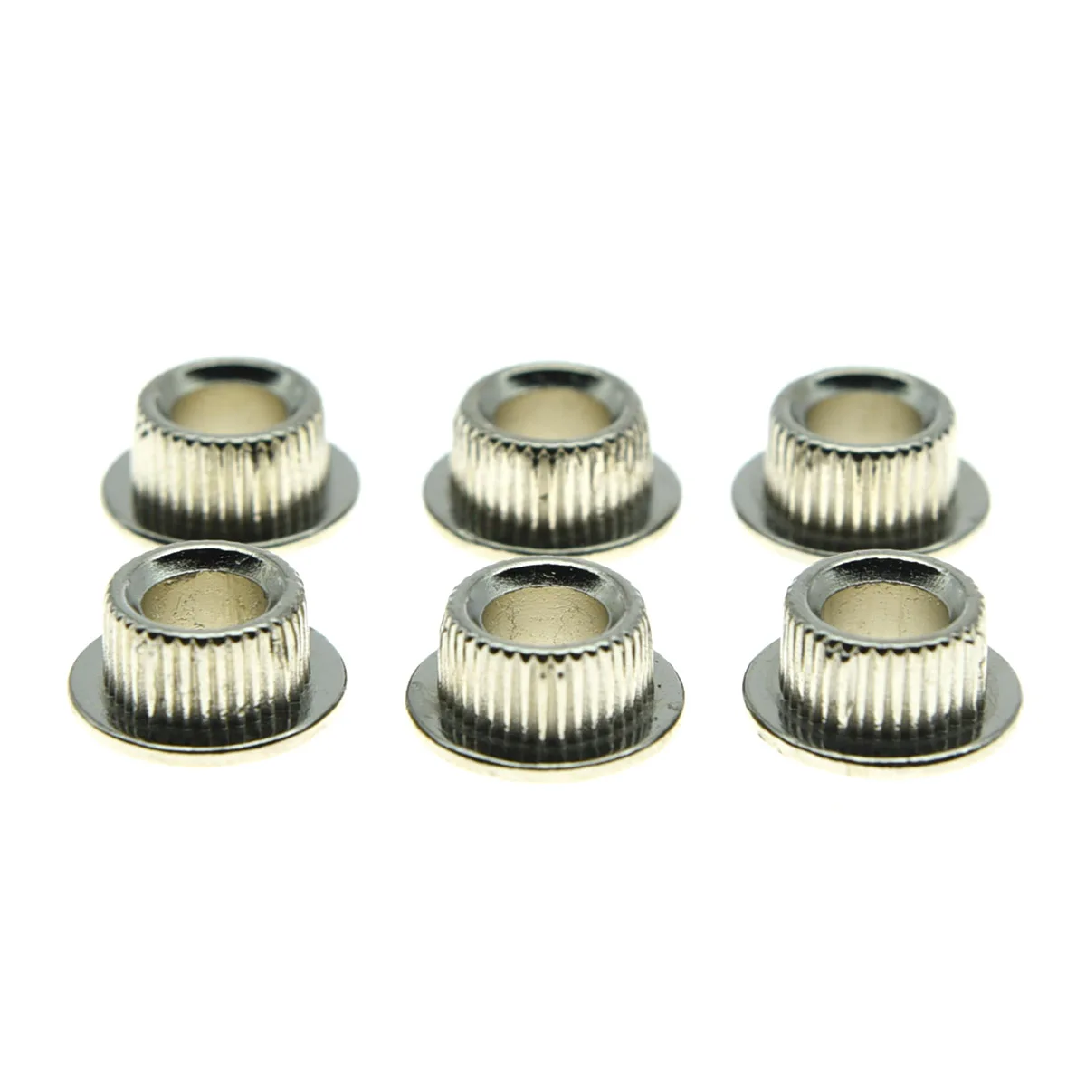 Ohello 10mm Metal Vintage Guitar Machine Heads Tuners Nuts/ Bushings/Ferrules Tuning Keys Conversion Bushings Adapter Ferrules