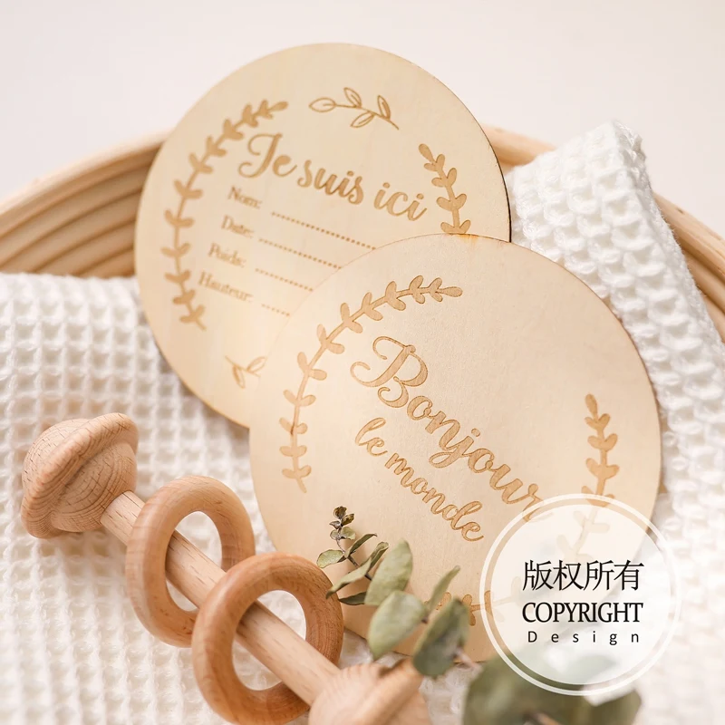 

5 шт. детский набор для новорожденных реквизит для фотосъемки новорожденных мемориальная карточка для новорожденных аксессуары для новорожденных