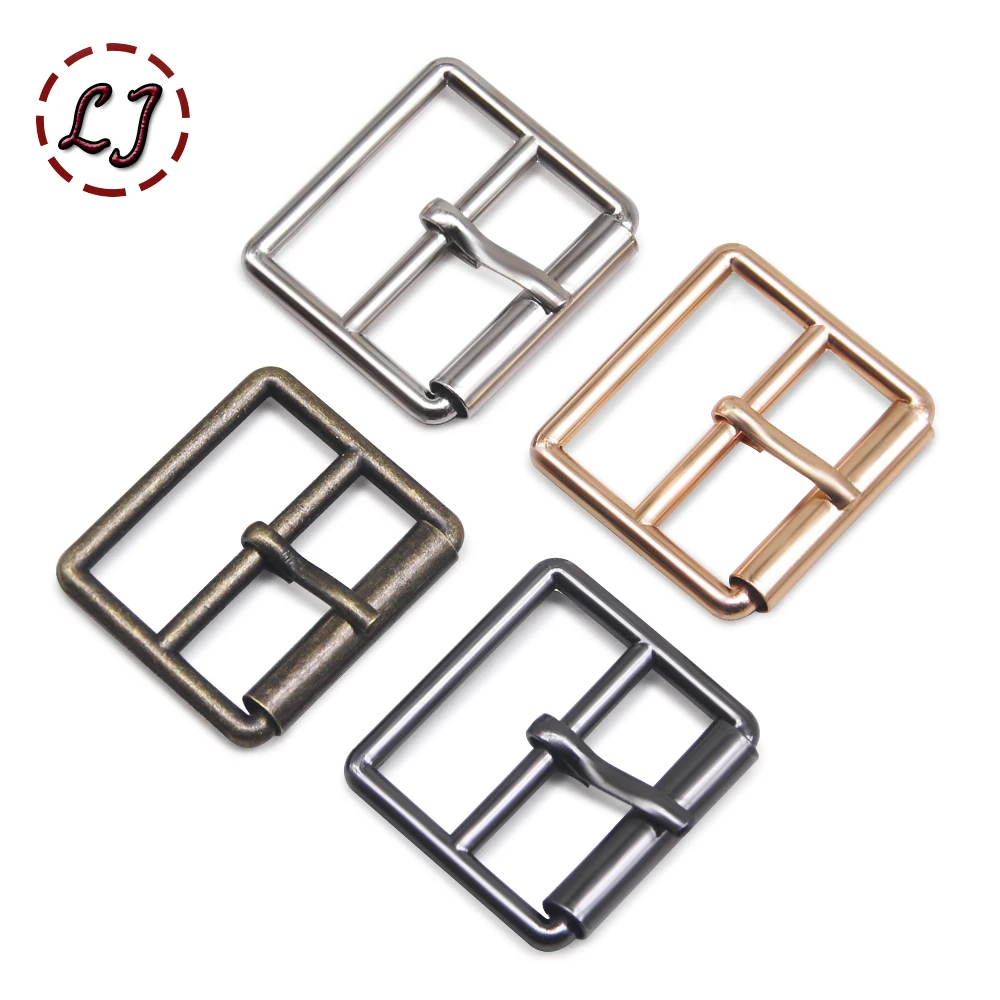 New 20pcs 25mm Gold Silver Bronze Metal Pin Buckles For Shoes Bag Belt Garment Accessories Handmde DIY Leather Crafts