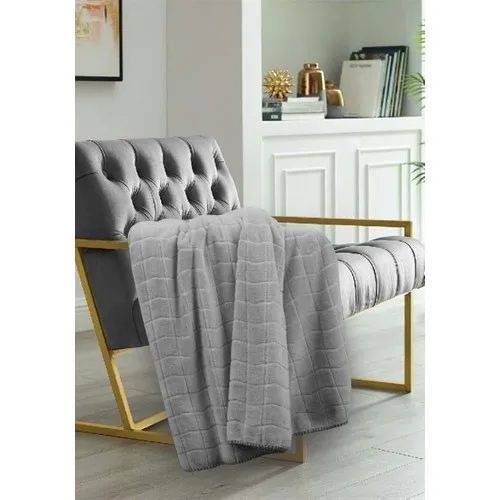 Ephemeris Soft Single Sofa Blanket-Stone Gray