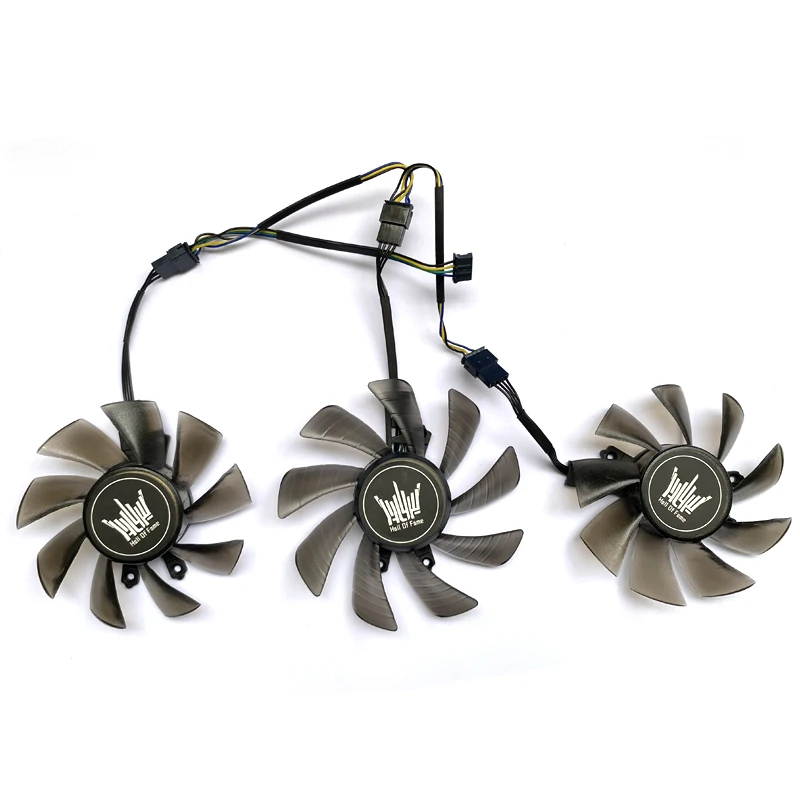 3PCS/Lot FY09015L12LPA FY08015L12LPA GA91S2U 85MM  Cooling Fan For GALAXY GEFORCE GTX 970 GTX 980 TI HOF Graphics fan DIY