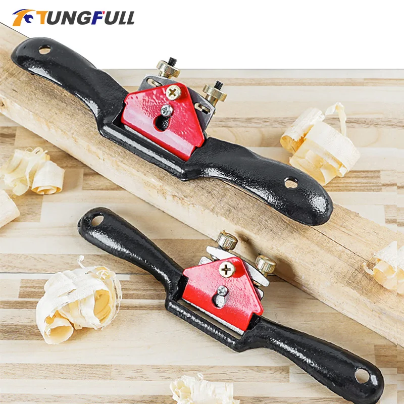 250mm Hand Planer Wood Screw Planer Adjustable Plane Spokeshave Woodworking Trimming Hand Tools Edge Trimming for Carpenter