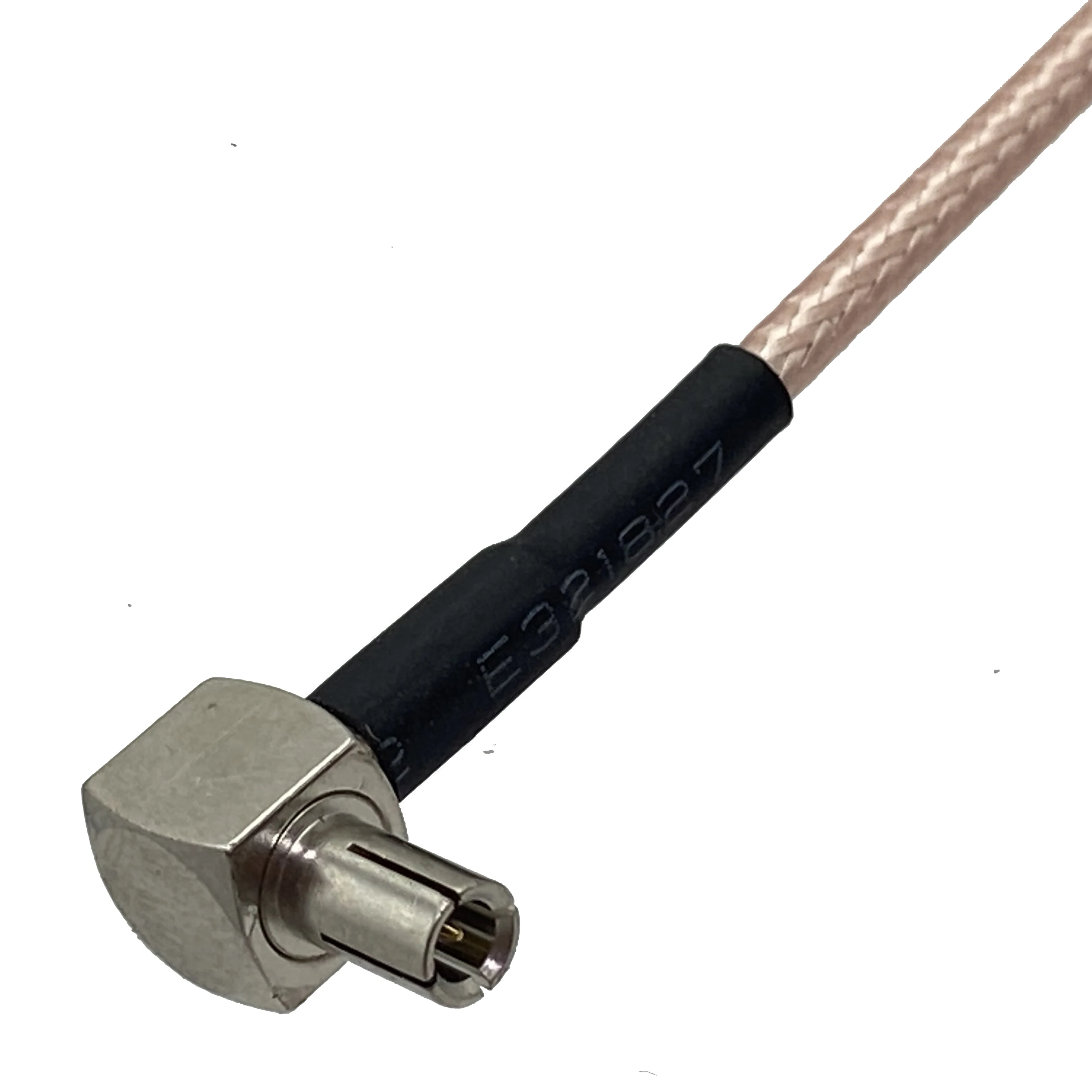 RG316 Cable SMA Male Plug to TS9 Male Plug Right Angle Crimp Connector RF Coaxial Pigtail Jumper Wire Terminal 4inch~10FT